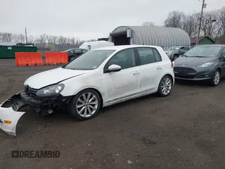 2012 Volkswagen Golf TDI with VIN WVWDM7AJ3CW334286, listed as a IAAI auction lot 41928099 with 173,426 mi miles and . Bid and sale history available at DreamBid. Image 2.