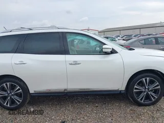 2018 Nissan Pathfinder SL with VIN 5N1DR2MN9JC655651, listed as a IAAI auction lot 41422408 with 106,800 mi miles. Bid and sale history available at carsss.com. Image 14.
