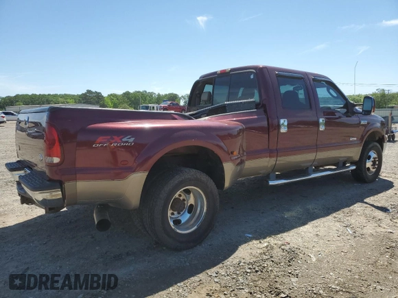 2006 Ford F-350 XL с VIN 1FTWW33PX6EB60028, выставлен на аукционе Copart как лот 53904025 с пробегом 245 305 миль миль и Списание • Salvage title. История ставок и продаж доступна на DreamBid. Изображение 3.