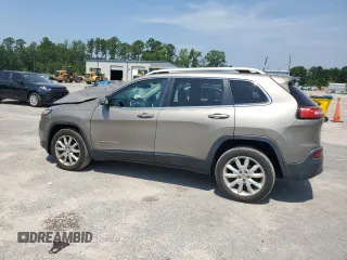 2017 Jeep Cherokee Limited with VIN 1C4PJLDB3HW549242, listed as a Copart auction lot 62075255 with 129,880 mi miles and Salvage title. Bid and sale history available at DreamBid. Image 2.