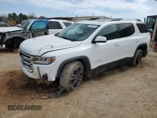 2021 GMC Acadia SLT with VIN 1GKKNMLS7MZ130359, listed as a Copart auction lot 48876245 with 11,458 mi miles and Salvage Title. Bid and sale history available at carsss.com. Image 1.