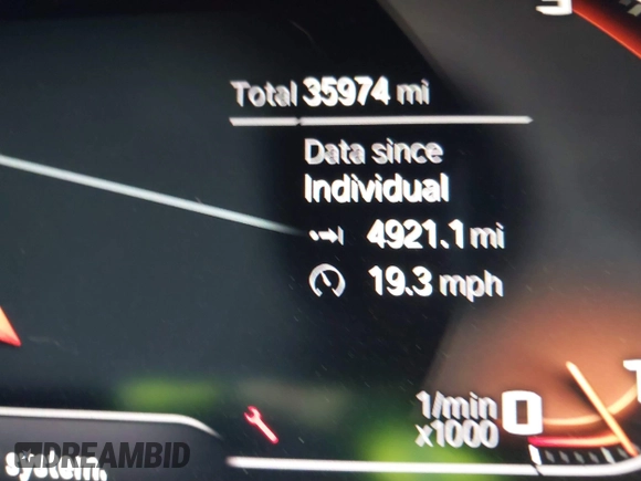 2021 BMW 4 Series M440i xDrive with VIN WBA13AR06MCF78418, listed as a IAAI auction lot 41257716 with 35,974 mi miles and . Bid and sale history available at DreamBid. Image 7.