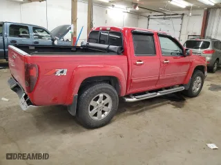 2011 Chevrolet Colorado LT w/2LT with VIN 1GCHTDFE0B8140610, listed as a Copart auction lot 41438665 with 124,967 mi miles and Salvage Title. Bid and sale history available at carsss.com. Image 3.