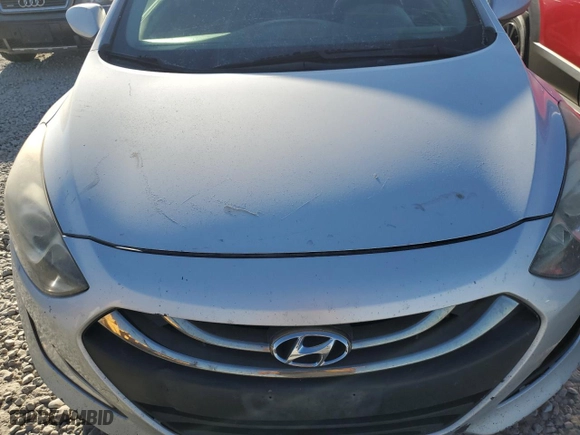 2013 Hyundai Elantra GT with VIN KMHD35LE8DU097083, listed as a Copart auction lot 43834115 with 0 mi miles and Salvage Title. Bid and sale history available at carsss.com. Image 11.