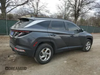 2022 Hyundai Tucson SEL with VIN 5NMJBCAE0NH070468, listed as a Copart auction lot 48060865 with 51,844 mi miles and Salvage Title. Bid and sale history available at carsss.com. Image 3.