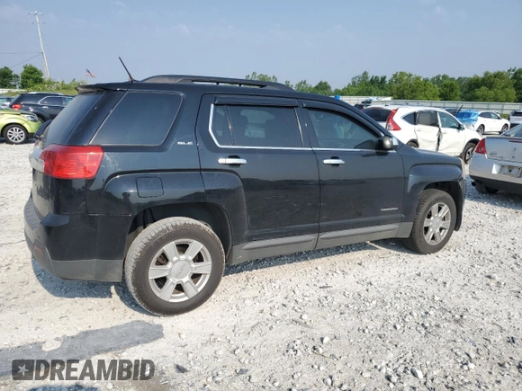2013 GMC Terrain SLE with VIN 2GKALSEK9D6342811, listed as a Copart auction lot 60445485 with 124,660 mi miles and Salvage title. Bid and sale history available at DreamBid. Image 3.