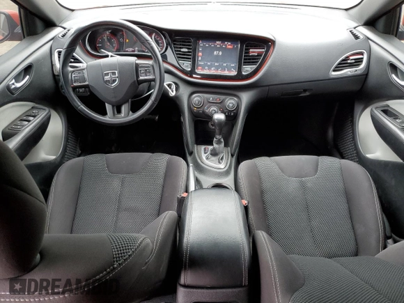 2015 Dodge Dart SXT with VIN 1C3CDFBB0FD316054, listed as a Copart auction lot 54510425 with 86,091 mi miles and Salvage title. Bid and sale history available at DreamBid. Image 8.