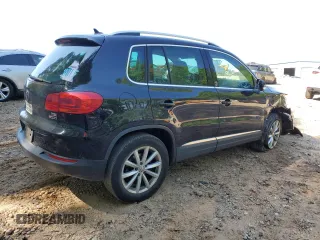 2017 Volkswagen Tiguan Wolfsburg Edition with VIN WVGSV7AX9HK019107, listed as a Copart auction lot 52218085 with 65,727 mi miles and Salvage title. Bid and sale history available at DreamBid. Image 3.