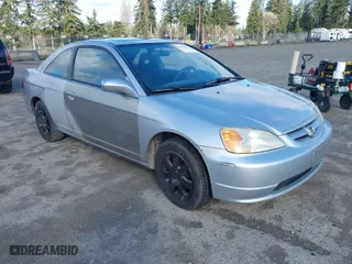 2003 Honda Civic EX with VIN 1HGEM22953L012926, listed as a IAAI auction lot 41819055 with 182,113 mi miles. Bid and sale history available at carsss.com. Image 1.