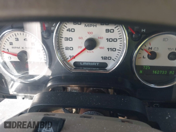 2005 Ford F-150 XLT with VIN 1FTPW14545KB57096, listed as a IAAI auction lot 41756804 with 162,733 mi miles. Bid and sale history available at carsss.com. Image 7.