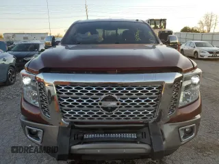 2016 Nissan Titan XD Platinum Reserve with VIN 1N6BA1F40GN505987, listed as a Copart auction lot 80798344 with 78,393 mi miles and Salvage Title. Bid and sale history available at carsss.com. Image 5.