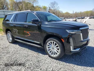 2021 Cadillac Escalade ESV Luxury z VIN 1GYS3JKL6MR386853, wystawiony jako Copart lot #50902225 z przebiegiem 162 813 mil mil oraz Czysty tytuł • Clean title. Historia ofert i sprzedaży dostępna na DreamBid. Obrazek 4.