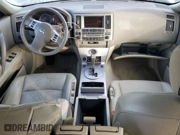2003 Infiniti FX Options with VIN JNRAS08W43X201029, listed as a Copart auction lot 75742894 with 154,843 mi miles and Clean Title. Bid and sale history available at DreamBid. Image 8.