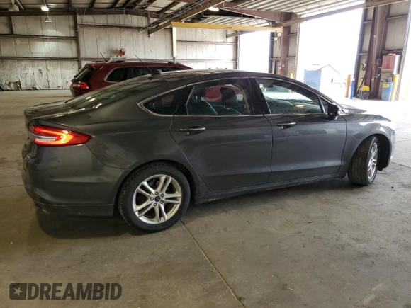 2018 Ford Fusion SE с VIN 3FA6P0HD2JR175712, выставлен на аукционе Copart как лот 55277275 с пробегом 66 643 миль миль и Списание • Salvage title. История ставок и продаж доступна на DreamBid. Изображение 3.