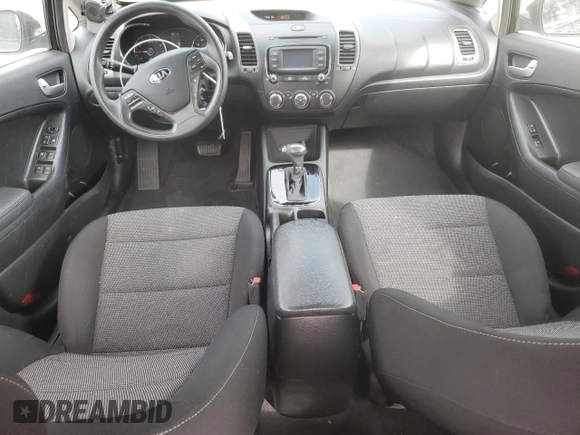 2018 Kia Forte LX with VIN 3KPFK4A76JE277865, listed as a Copart auction lot 49886365 with 57,536 mi miles and Salvage Title. Bid and sale history available at carsss.com. Image 8.