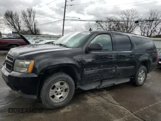 2007 Chevrolet Suburban LTZ with VIN 3GNFC16047G312771, listed as a Copart auction lot 47737985 with 458,046 mi miles and Salvage Title. Bid and sale history available at DreamBid. Image 1.
