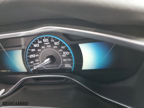 2015 Ford Focus Electric with VIN 1FADP3R43FL204874, listed as a Copart auction lot 57968814 with 104,590 mi miles and Clean Title. Bid and sale history available at carsss.com. Image 9.