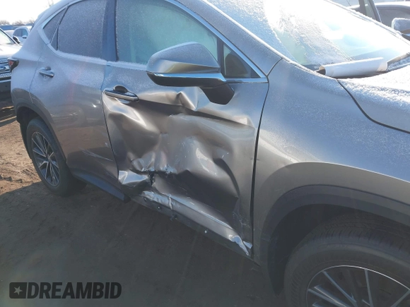 2024 Lexus NX with VIN 2T2AGCEZ7RC039708, listed as a IAAI auction lot 41343689 with 5,314 mi miles. Bid and sale history available at carsss.com. Image 6.