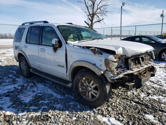 2006 Ford Explorer Eddie Bauer with VIN 1FMEU74866ZA01561, listed as a Copart auction lot 53548505 with Not provided miles and Non repairable. Bid and sale history available at DreamBid. Image 4.