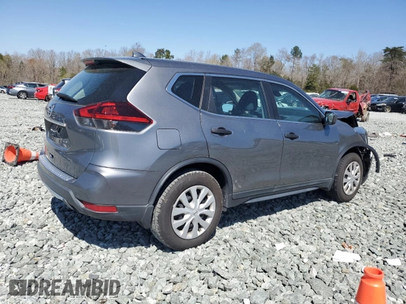 2020 Nissan Rogue S with VIN 5N1AT2MTXLC800489, listed as a Copart auction lot 50518015 with 71,944 mi miles and Salvage Title. Bid and sale history available at carsss.com. Image 3.