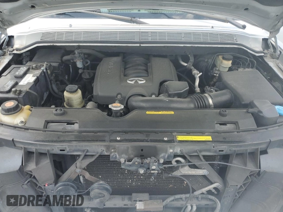 2004 Infiniti QX56 with VIN 5N3AA08C24N804778, listed as a Copart auction lot 53715775 with 183,725 mi miles and Salvage Title. Bid and sale history available at DreamBid. Image 12.