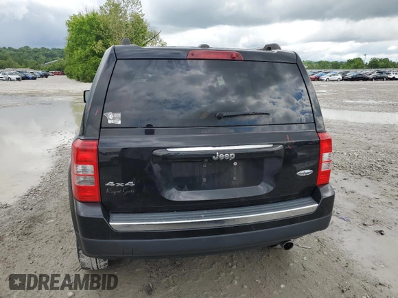 2016 Jeep Patriot Latitude with VIN 1C4NJRFB0GD586153, listed as a Copart auction lot 56490735 with 133,543 mi miles and Salvage title. Bid and sale history available at DreamBid. Image 6.