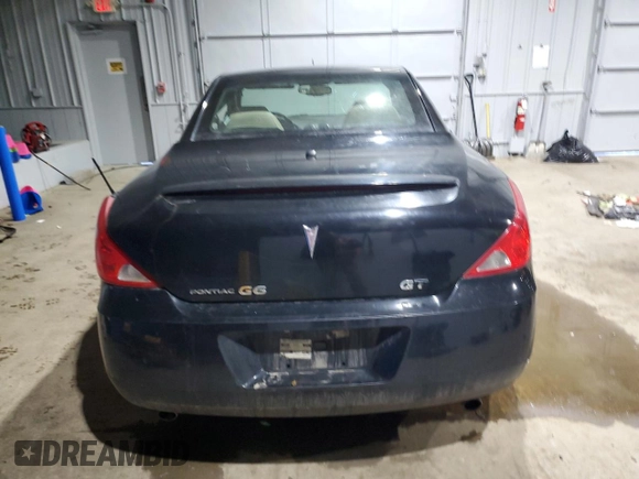 2008 Pontiac G6 GT with VIN 1G2ZH361184123042, listed as a Copart auction lot 43989425 with 177,115 mi miles and Salvage title. Bid and sale history available at DreamBid. Image 6.