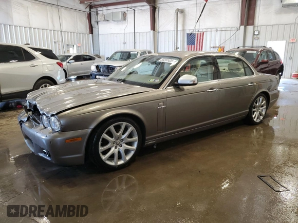 2008 Jaguar XJ 8 LWB with VIN SAJWA79BX8SH28580, listed as a Copart auction lot 53297425 with 111,664 mi miles and Non Repairable. Bid and sale history available at DreamBid. Image 1.