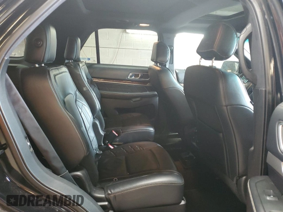 2016 Ford Explorer Platinum with VIN 1FM5K8HT9GGC56020, listed as a Copart auction lot 57025385 with 139,316 mi miles and Salvage Title. Bid and sale history available at DreamBid. Image 11.