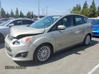 2015 Ford C-Max Energi SEL with VIN 1FADP5CU9FL115704, listed as a Copart auction lot 73208404 with 130,343 mi miles and Salvage Title. Bid and sale history available at carsss.com. Image 1.