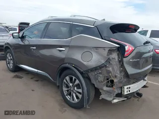2016 Nissan Murano S with VIN 5N1AZ2MG6GN113182, listed as a IAAI auction lot 41733734 with 154,616 mi miles. Bid and sale history available at carsss.com. Image 3.
