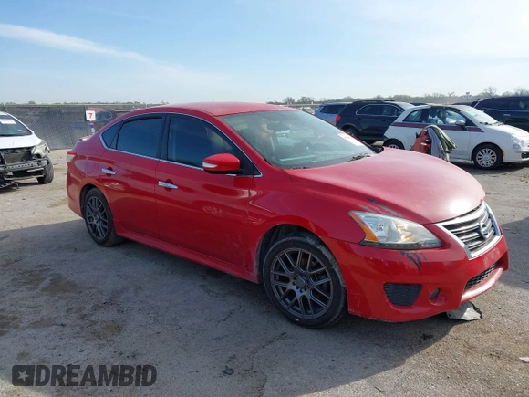 2015 Nissan Sentra SR with VIN 3N1AB7AP2FY256614, listed as a IAAI auction lot 41848944 with 161,440 mi miles and . Bid and sale history available at DreamBid. Image 1.