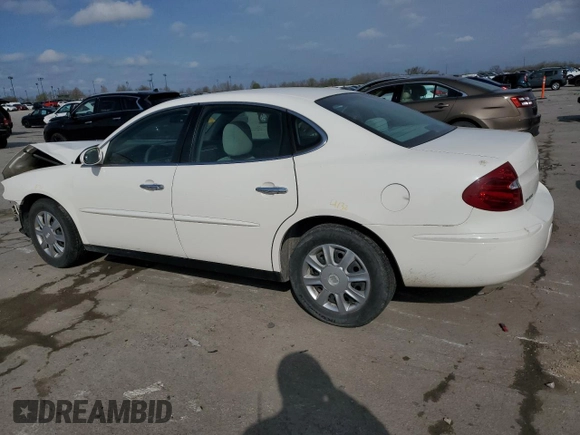 2006 Buick LaCrosse CX with VIN 2G4WC552761241667, listed as a Copart auction lot 51165105 with 153,452 mi miles and Salvage Title. Bid and sale history available at carsss.com. Image 2.