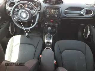 2017 Jeep Renegade Latitude with VIN ZACCJABBXHPF77140, listed as a Copart auction lot 54737895 with 157,373 mi miles and Salvage title. Bid and sale history available at DreamBid. Image 8.