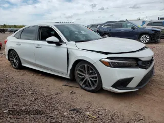 2022 Honda Civic Sedan Touring with VIN 2HGFE1F97NH316040, listed as a Copart auction lot 49002805 with 41,385 mi miles and Salvage Title. Bid and sale history available at carsss.com. Image 4.