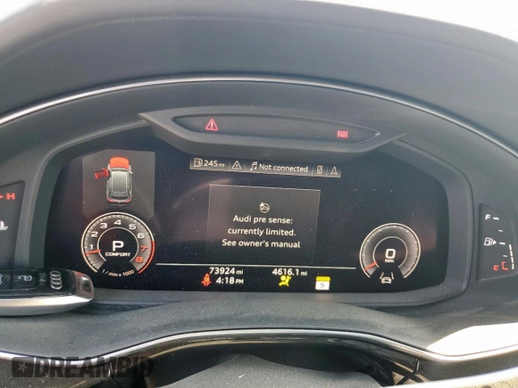 2019 Audi Q8 Prestige z VIN WA1FVAF18KD021623, wystawiony jako Copart lot #55755045 z przebiegiem 73 924 mil mil oraz Szkoda całkowita • Salvage title. Historia ofert i sprzedaży dostępna na DreamBid. Obrazek 9.