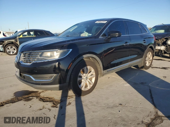 2016 Lincoln MKX Premiere with VIN 2LMTJ6JR3GBL40875, listed as a Copart auction lot 85942244 with 230,334 mi miles and Salvage Title. Bid and sale history available at carsss.com. Image 1.