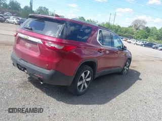 2018 Chevrolet Traverse LT z VIN 1GNEVHKW6JJ184290, wystawiony jako IAAI lot #42176919 z przebiegiem 103 835 mil mil oraz . Historia ofert i sprzedaży dostępna na DreamBid. Obrazek 4.