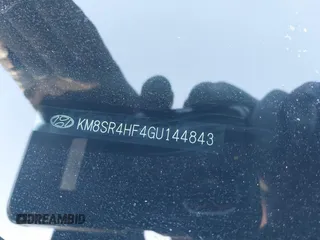 2016 Hyundai Santa Fe SE with VIN KM8SR4HF4GU144843, listed as a IAAI auction lot 41413888 with 145,683 mi miles. Bid and sale history available at carsss.com. Image 9.