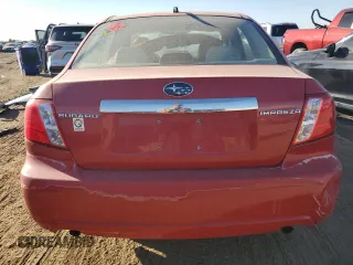2008 Subaru Impreza Sedan (Natl) i w/Premium Pkg with VIN JF1GE61668H521684, listed as a Copart auction lot 51252005 with 186,612 mi miles and Non Repairable. Bid and sale history available at carsss.com. Image 6.