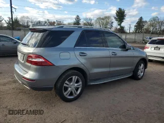 2012 Mercedes-Benz M 350 with VIN 4JGDA5HB4CA023471, listed as a Copart auction lot 52290535 with Not Provided miles and Salvage Title. Bid and sale history available at DreamBid. Image 3.