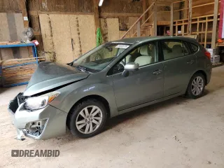2016 Subaru Impreza Premium with VIN JF1GPAB65GH217420, listed as a Copart auction lot 59969575 with 134,966 mi miles and Salvage title. Bid and sale history available at DreamBid. Image 1.