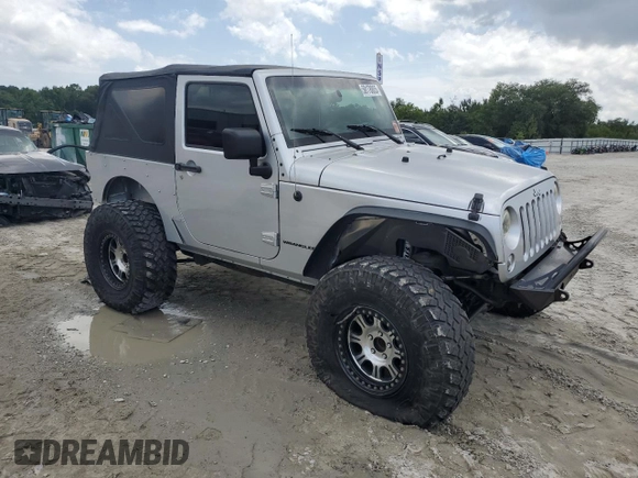 2008 Jeep Wrangler X with VIN 1J4FA24168L549082, listed as a Copart auction lot 58178805 with 150,606 mi miles and Salvage title. Bid and sale history available at DreamBid. Image 4.