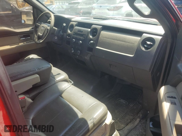 2010 Ford F-150 XL with VIN 1FTEX1CW3AFA21897, listed as a Copart auction lot 58000025 with 245,642 mi miles and Salvage title. Bid and sale history available at DreamBid. Image 8.