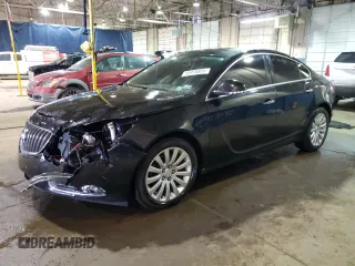 2013 Buick Regal Turbo Premium 1 with VIN 2G4GS5EV5D9158464, listed as a Copart auction lot 50976855 with 110,254 mi miles and Clean Title. Bid and sale history available at carsss.com. Image 1.