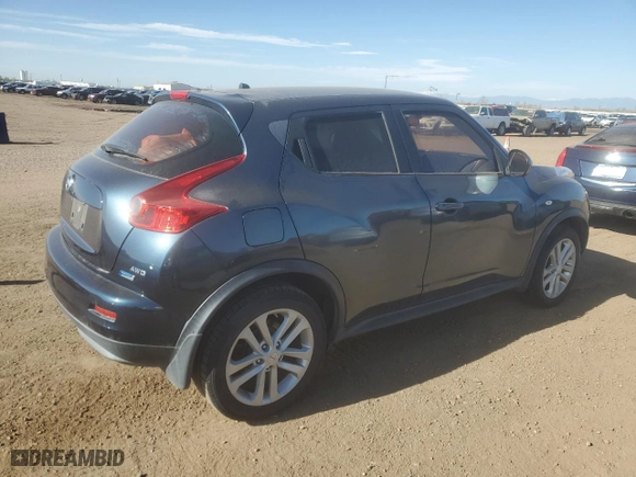 2014 Nissan Juke SL with VIN JN8AF5MV5ET362650, listed as a Copart auction lot 53398795 with 117,890 mi miles and Clean Title. Bid and sale history available at carsss.com. Image 3.