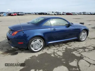 2004 Lexus SC 430 z VIN JTHFN48Y340056595, wystawiony jako Copart lot #49441915 z przebiegiem 111 075 mil mil oraz Szkoda całkowita • Salvage title. Historia ofert i sprzedaży dostępna na DreamBid. Obrazek 3.