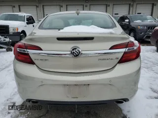 2016 Buick Regal Premium II with VIN 2G4GS5GX0G9105187, listed as a Copart auction lot 45717865 with 95,626 mi miles and Salvage Title. Bid and sale history available at carsss.com. Image 6.