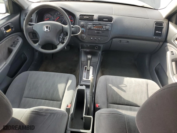 2004 Honda Civic LX with VIN 2HGES16524H589094, listed as a Copart auction lot 45648815 with 157,022 mi miles and Non Repairable. Bid and sale history available at carsss.com. Image 8.