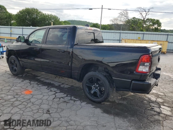 2024 Ram 1500 Big Horn with VIN 1C6SRFFT4RN127862, listed as a Copart auction lot 54328125 with 73,683 mi miles and Clean title. Bid and sale history available at DreamBid. Image 2.